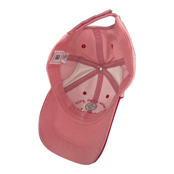 Pittsburgh Steelers Super Bowl XLIII Champions Pink NFL Adjustable Ball Cap - Picture 5 of 8